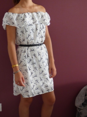 Robe de débutante en couture