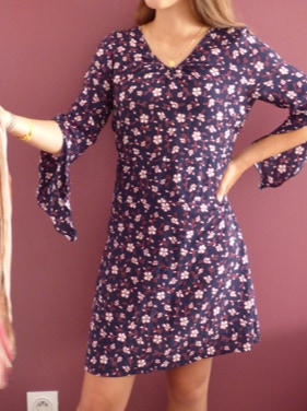 Robe manches princesse, perfectionnement